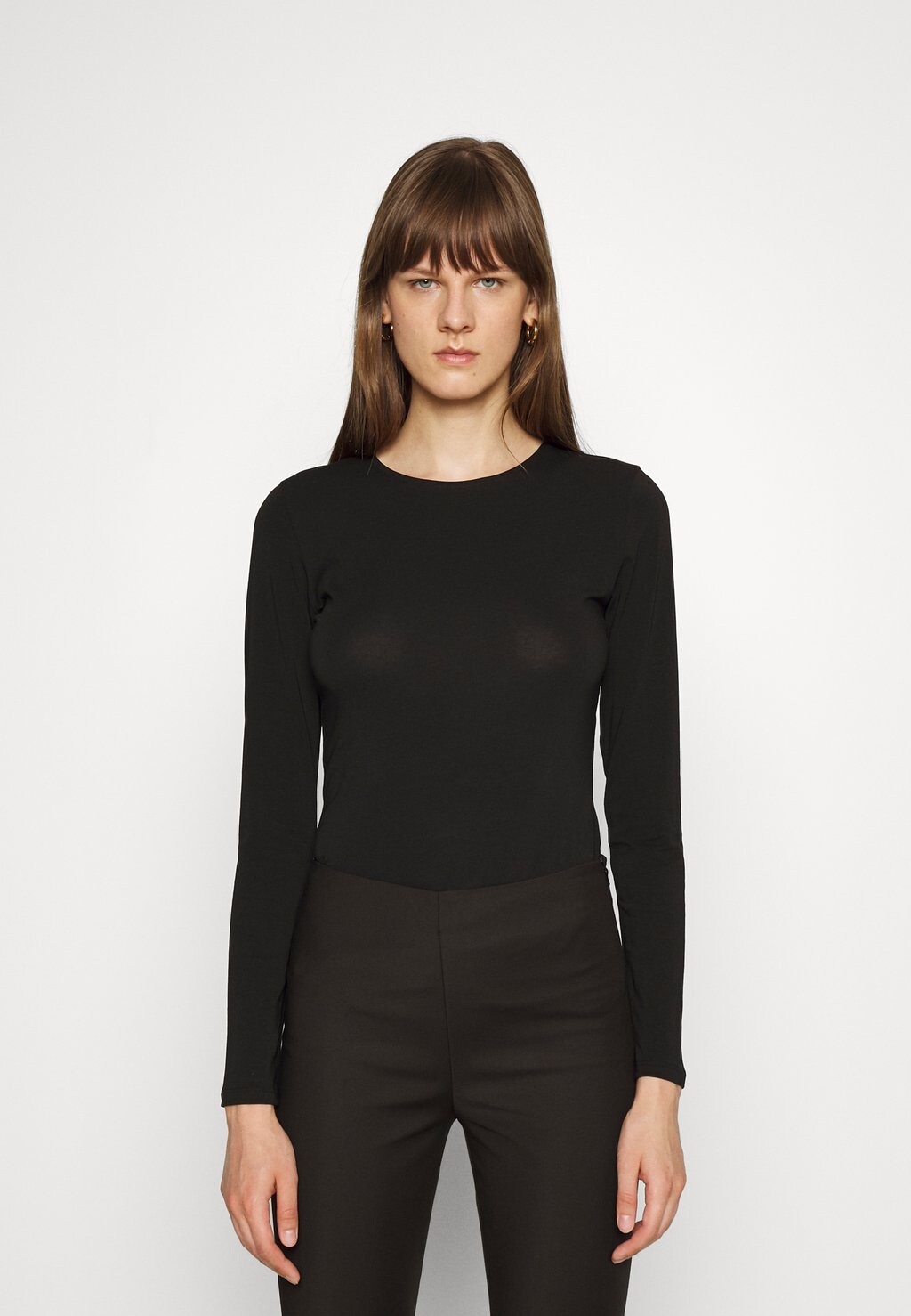 

Топ с длинными рукавами Filippa K, черный