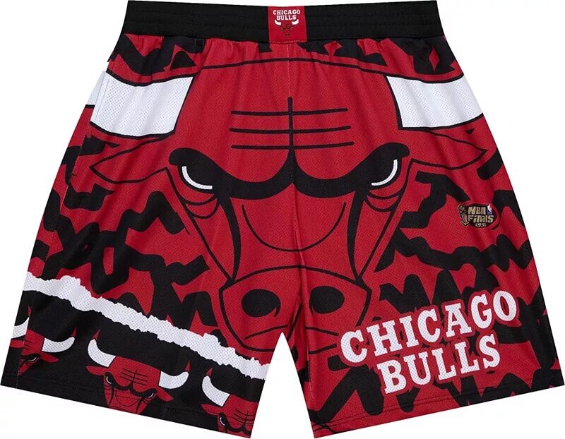 

Мужские черные шорты Mitchell & Ness Chicago Bulls Jumbotron Swingman