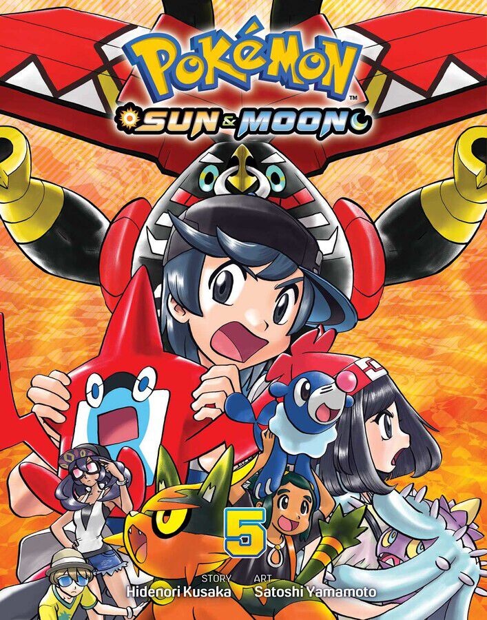 

Манга Pokemon Sun & Moon Manga Volume 5