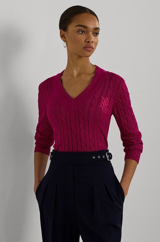 

Свитер Lauren Ralph Lauren, бордовый