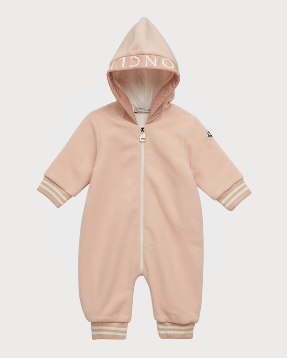 

Комбинезон с капюшоном и логотипом для мальчика, размер 3–18 мес. Moncler