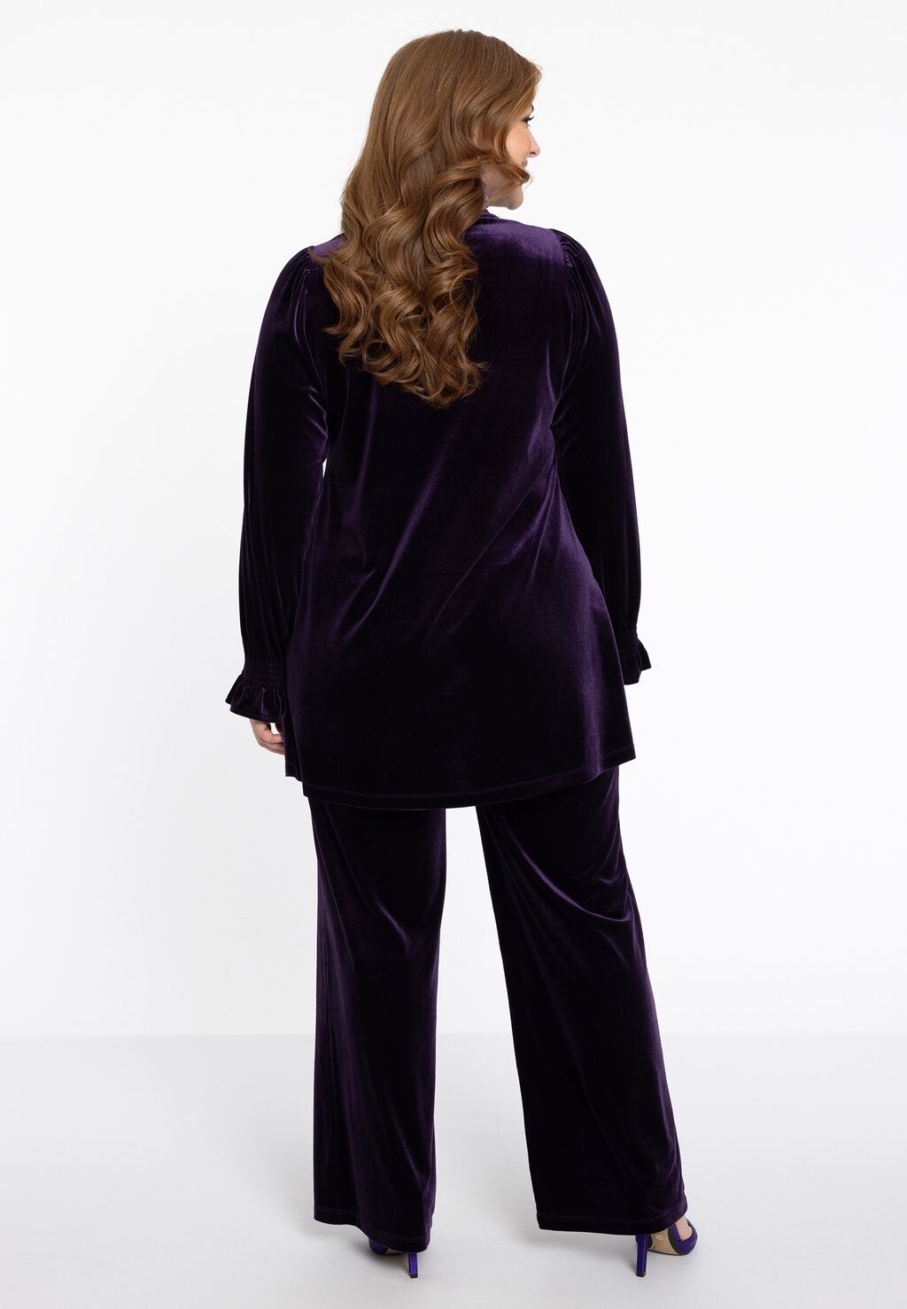 

Брюки FLARE FIT Yoek, фиолетовый