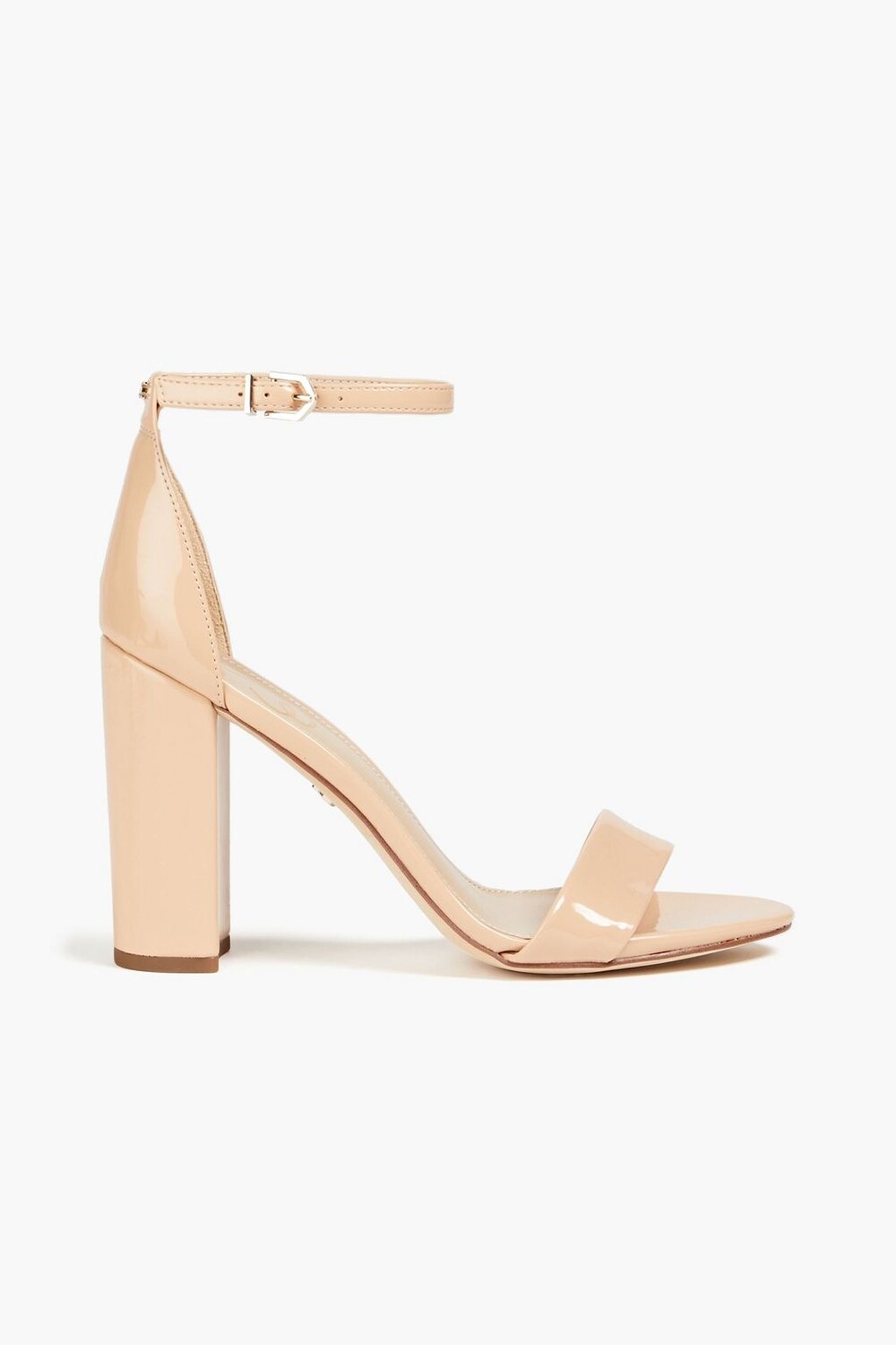 

Босоножки Yaro из лакированной кожи SAM EDELMAN, бежевый
