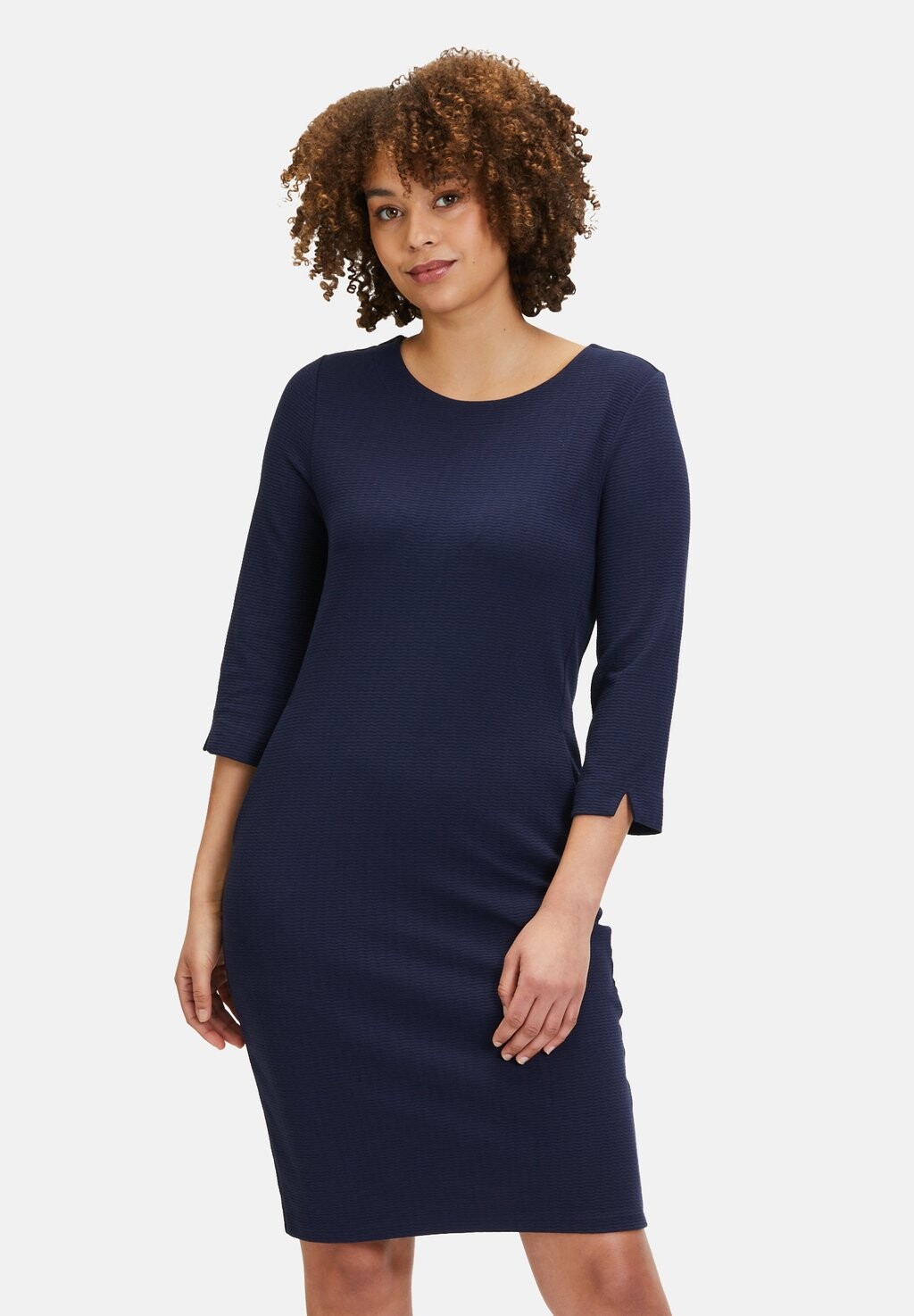 

Платье-футляр CASUAL MIT STRUKTUR Cartoon, цвет baritone blue