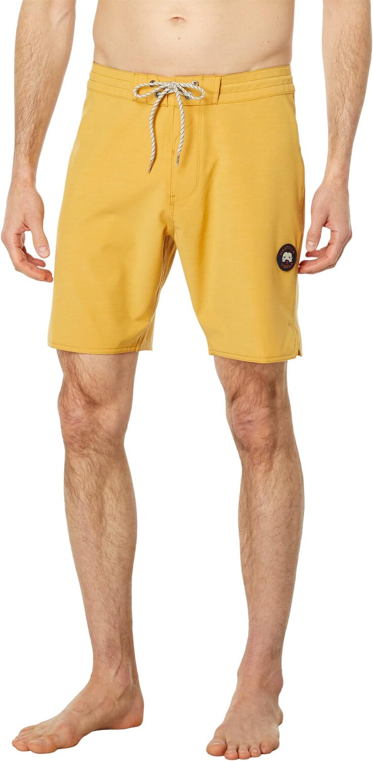 

Однотонные комплекты шорт для плавания 18,5 дюймов VISSLA, цвет Gold Coral