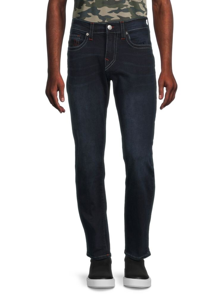

Джинсы узкого кроя Geno True Religion, цвет Denim Blue