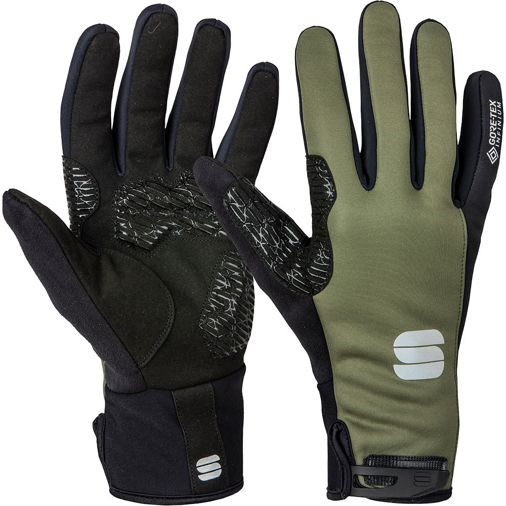 Длинные перчатки Sportful Essential 2 Windstopper, зеленый