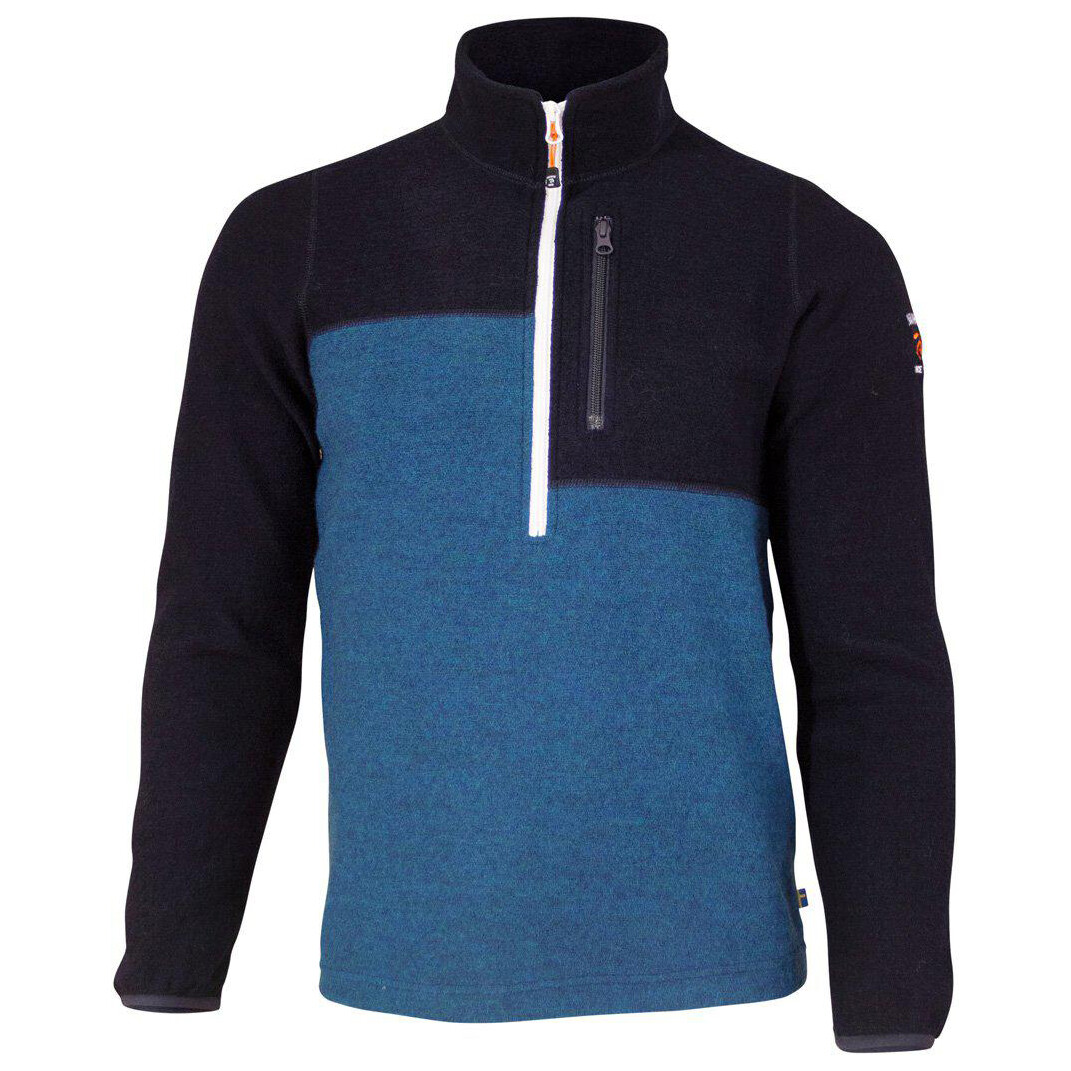 

Шерстяной свитер Ivanhoe Of Sweden Ziggy Half Zip, цвет Electric Blue