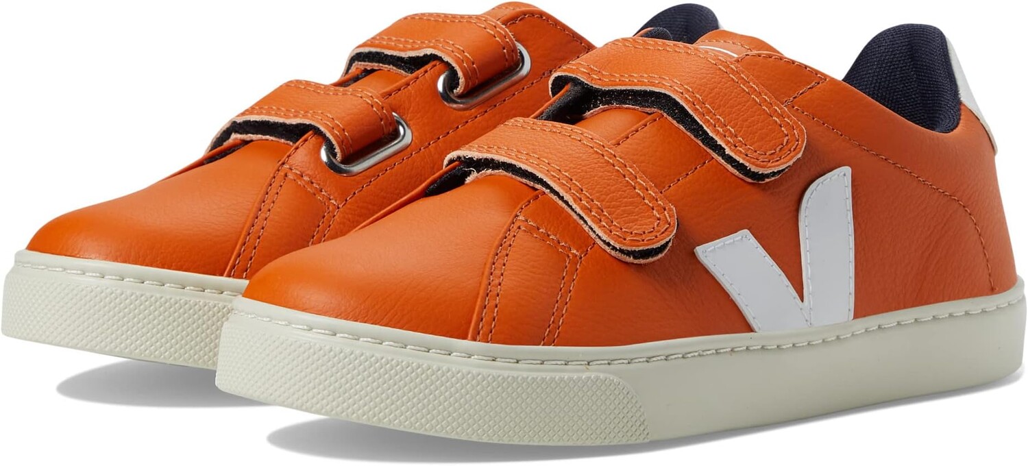 

Кроссовки Small Esplar Chromefree VEJA, цвет Pumpkin/White