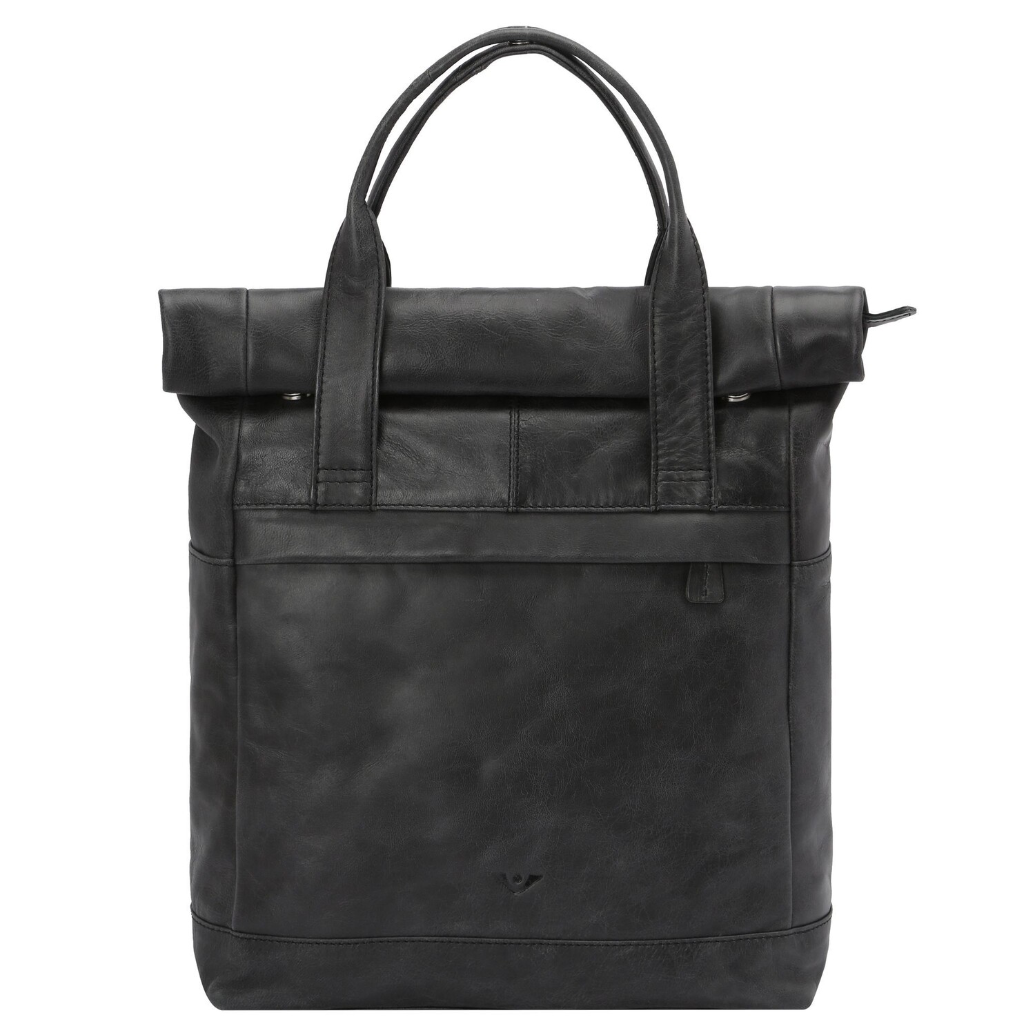 

Рюкзак VLD VOi Leather Design City Cowboy Marlou Leder 29 cm Laptopfach, черный