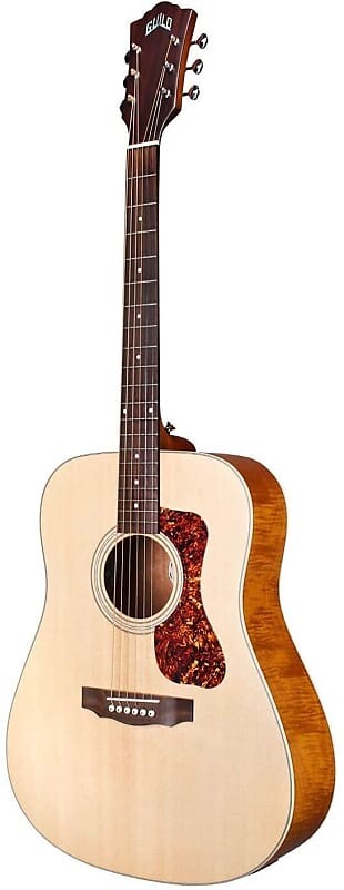 

Акустическая гитара Guild Guitars D-240E Limited Acoustic Guitar, in Natural, Dreadnought Solid Top, Westerly Collection