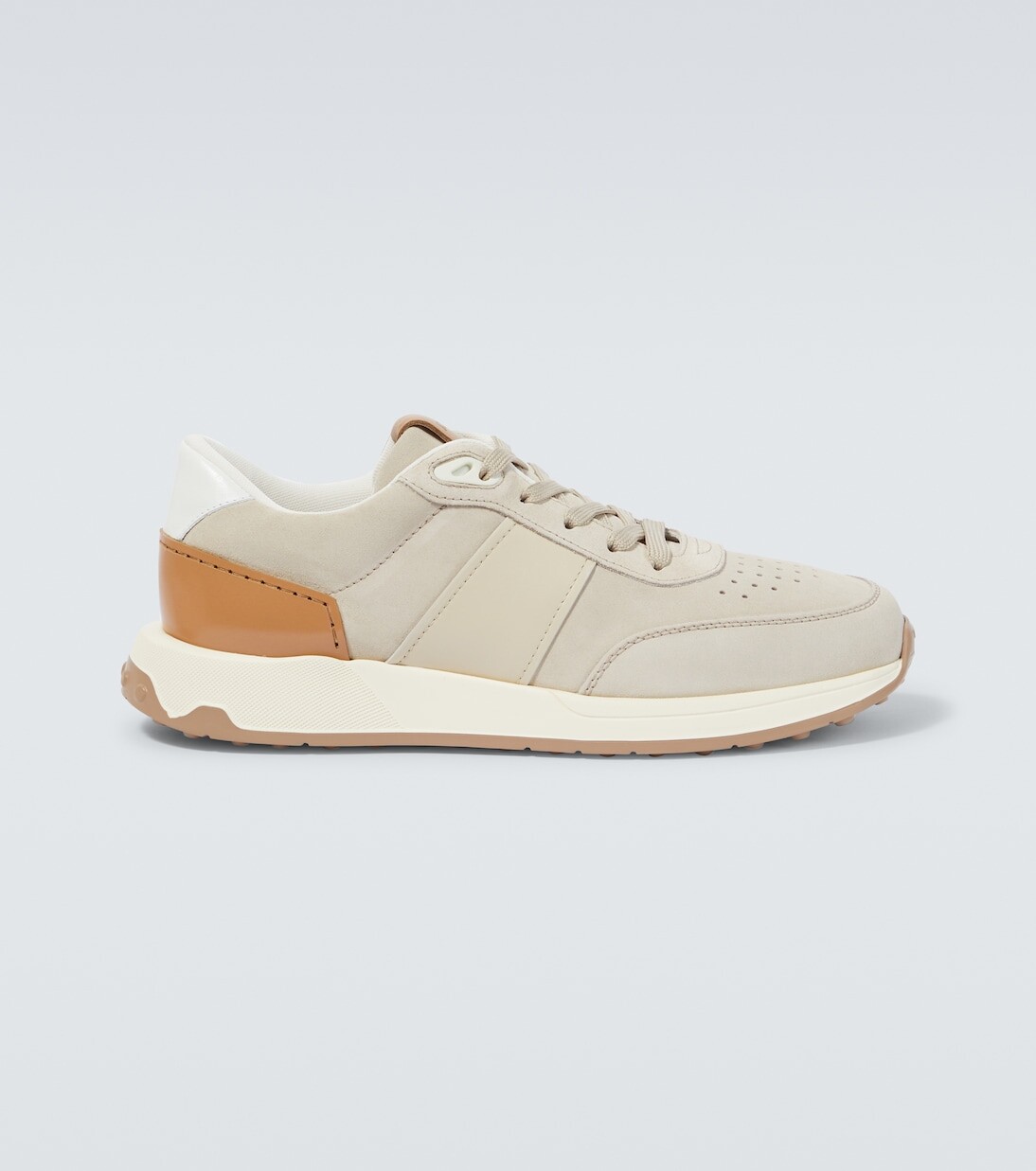 

Замшевые кроссовки Tod'S, белый