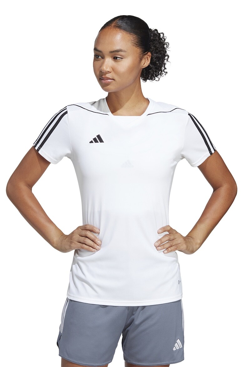 

Футболка Tiro 23 с овальным вырезом Adidas Performance, белый