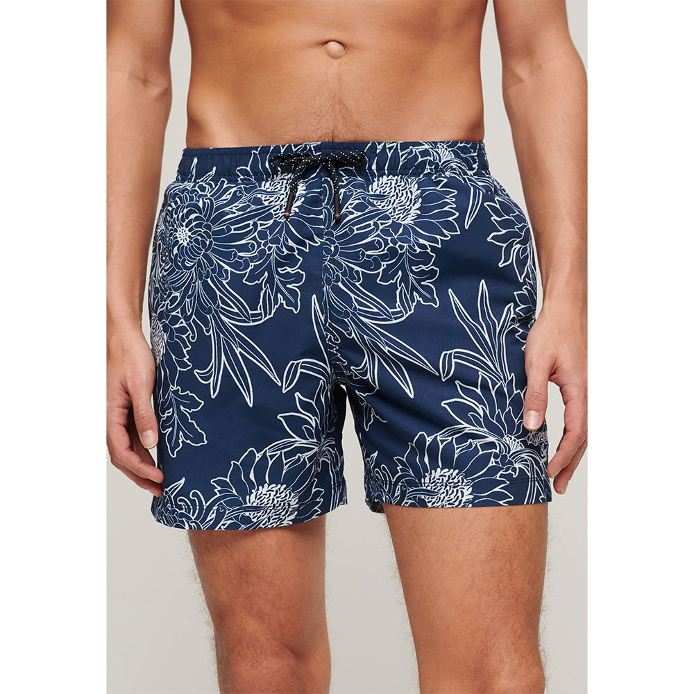 

Шорты для плавания Superdry Printed 15´´ Swimming Shorts, синий