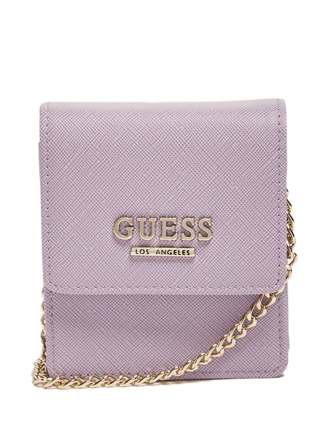 

Мини-сумочка через плечо с логотипом Guess Factory, цвет Lil