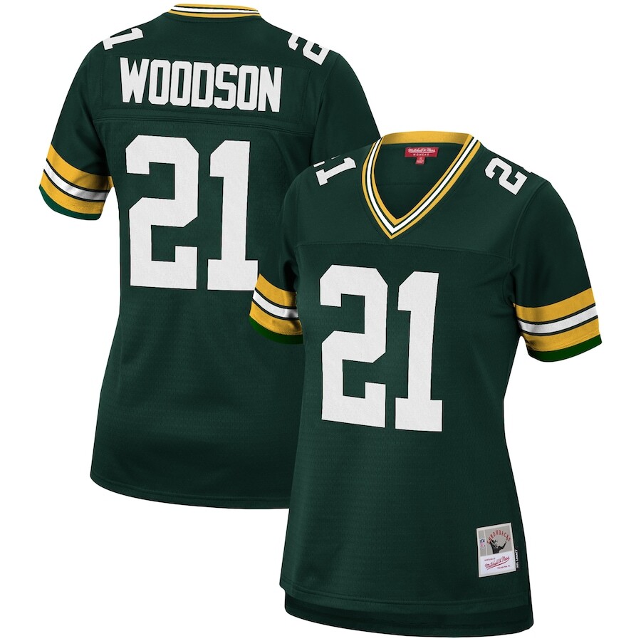 

Джерси Mitchell & Ness Green Bay Packers, зеленый