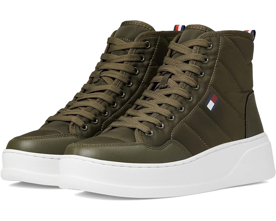 Кроссовки Tommy Hilfiger Gemmy, цвет Army Green кроссовки tommy hilfiger zapatillas altas army green