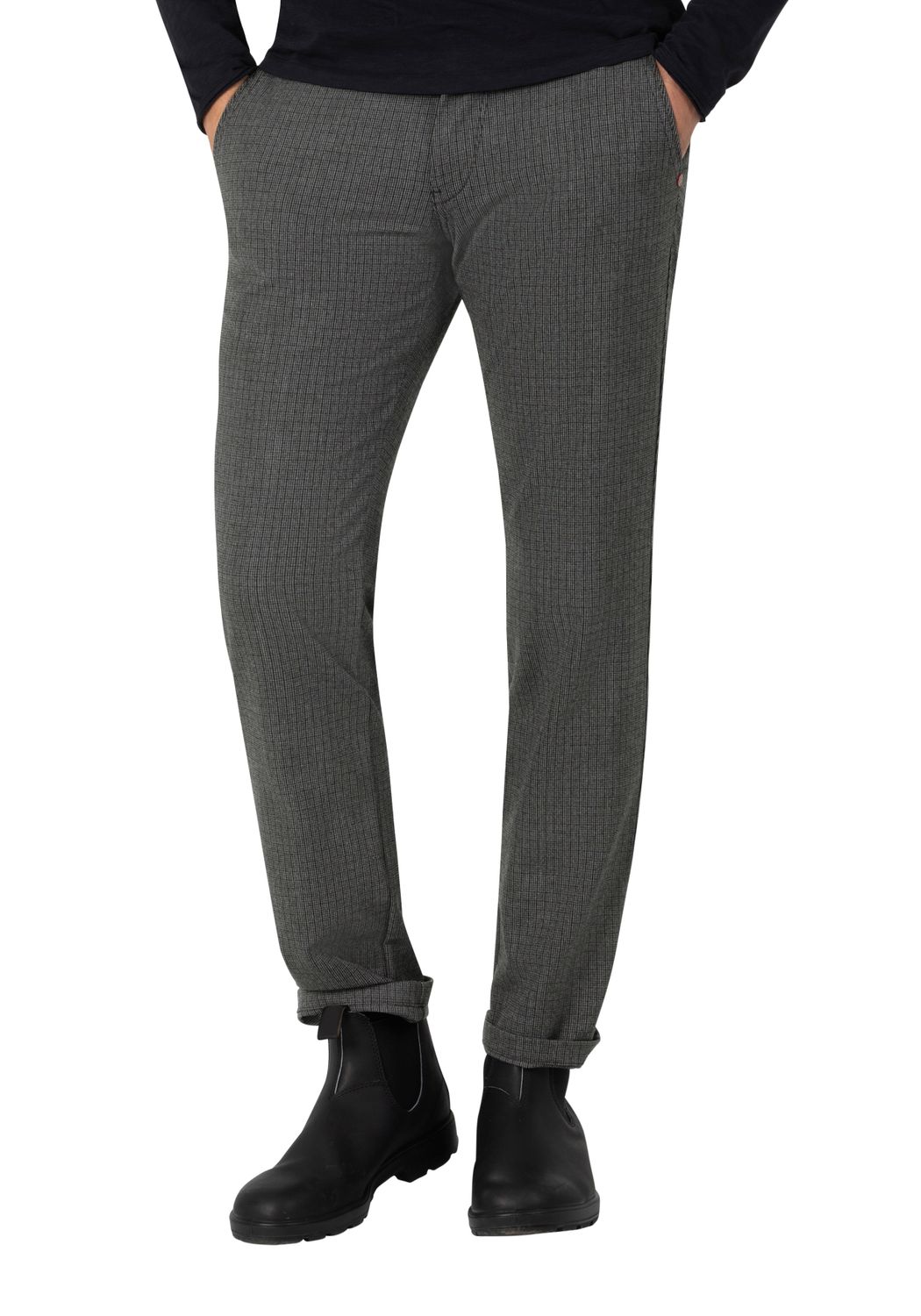 Тканевые брюки Timezone Stoff/Chino REGULAR LUITZ regular/straight, серый брюки edwin regular chino