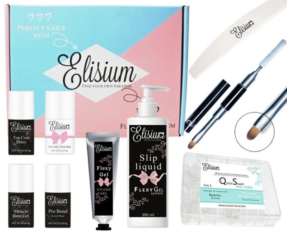 

Маникюрный набор maxi fast shape тип 2 с гелевой системой Elisium, 1 комплект