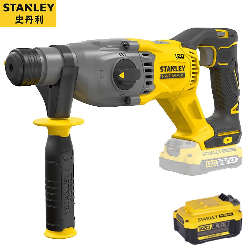 Дрель электрическая Stanley SBH900-A9 + аккумулятор 6.0Ah, зарядное устройство