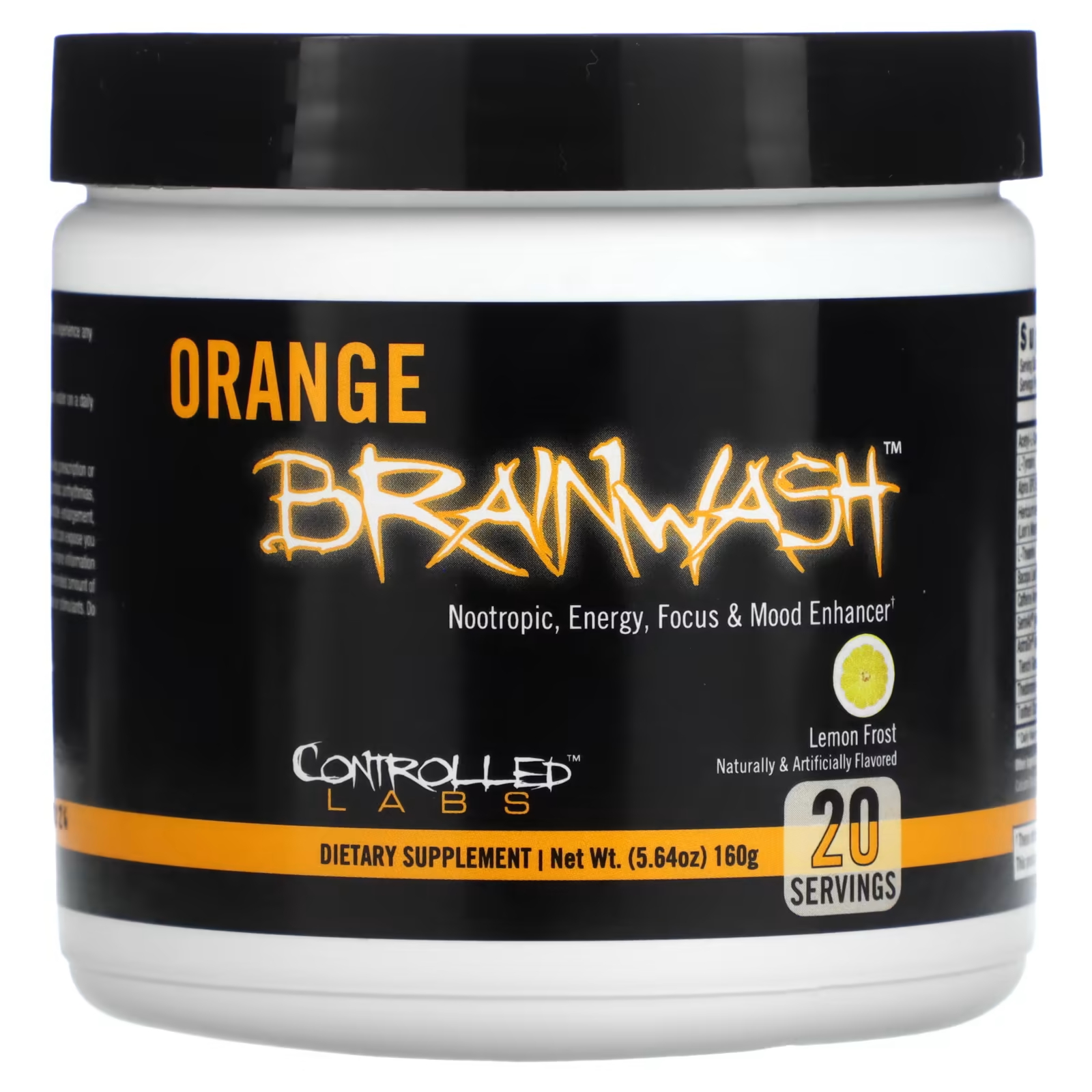 цена Пищевая добавка Controlled Labs Orange Brainwash Lemon Frost