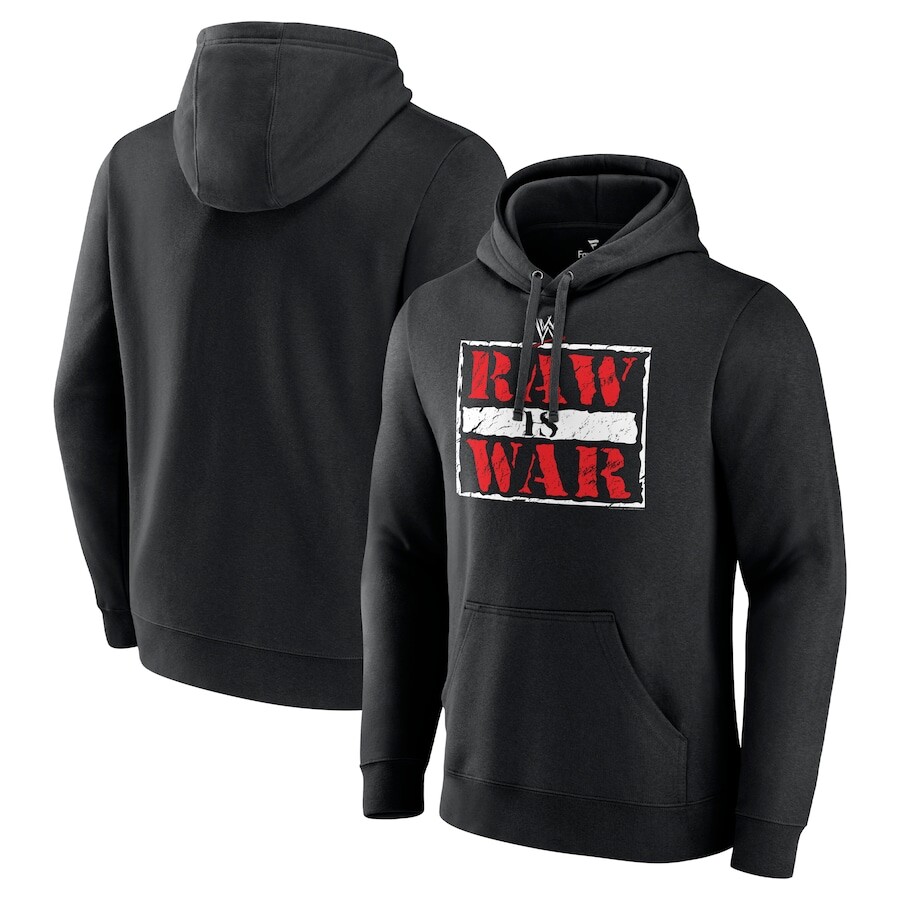 

Пуловер с капюшоном Fanatics Branded Raw, черный
