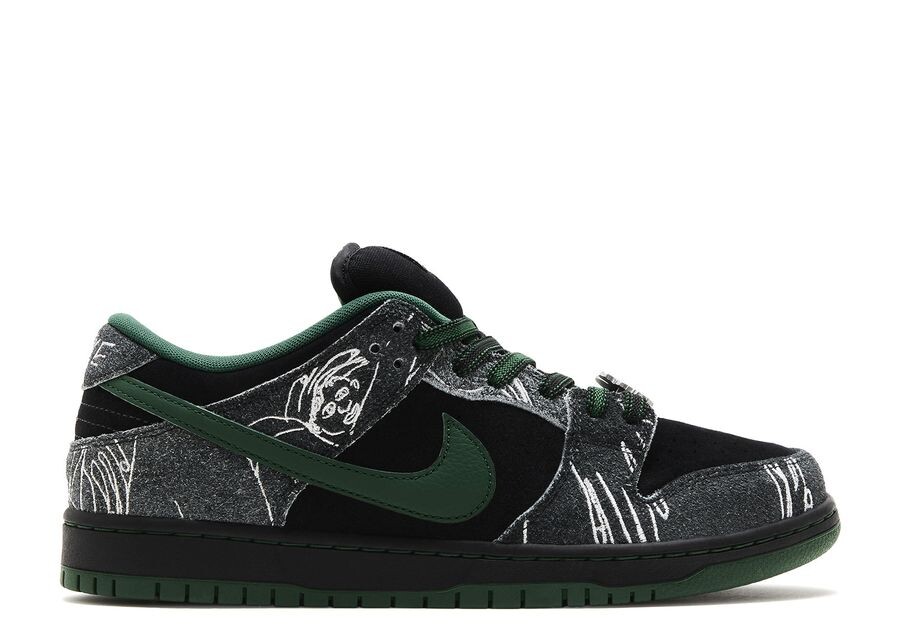

Кроссовки Nike THERE Skateboards X Dunk Low SB, цвет Ultra Humanized
