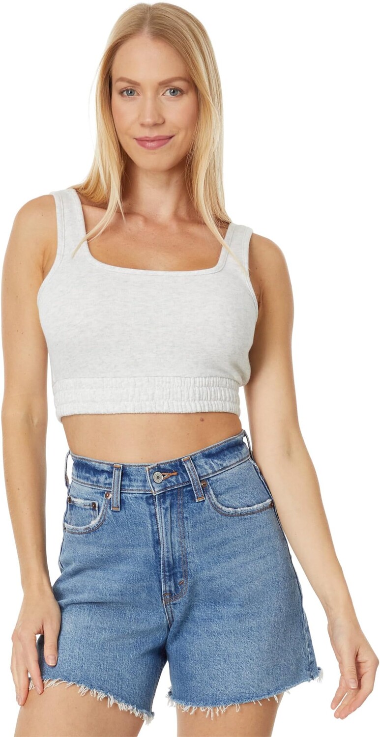 

Топ Essential Tiny Top Abercrombie & Fitch, светло-серый