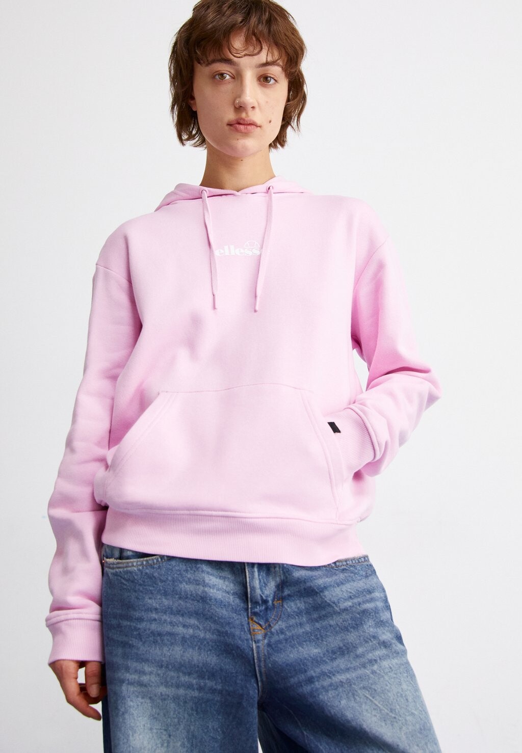 Толстовка JAZANA HOODY Ellesse, цвет light pink