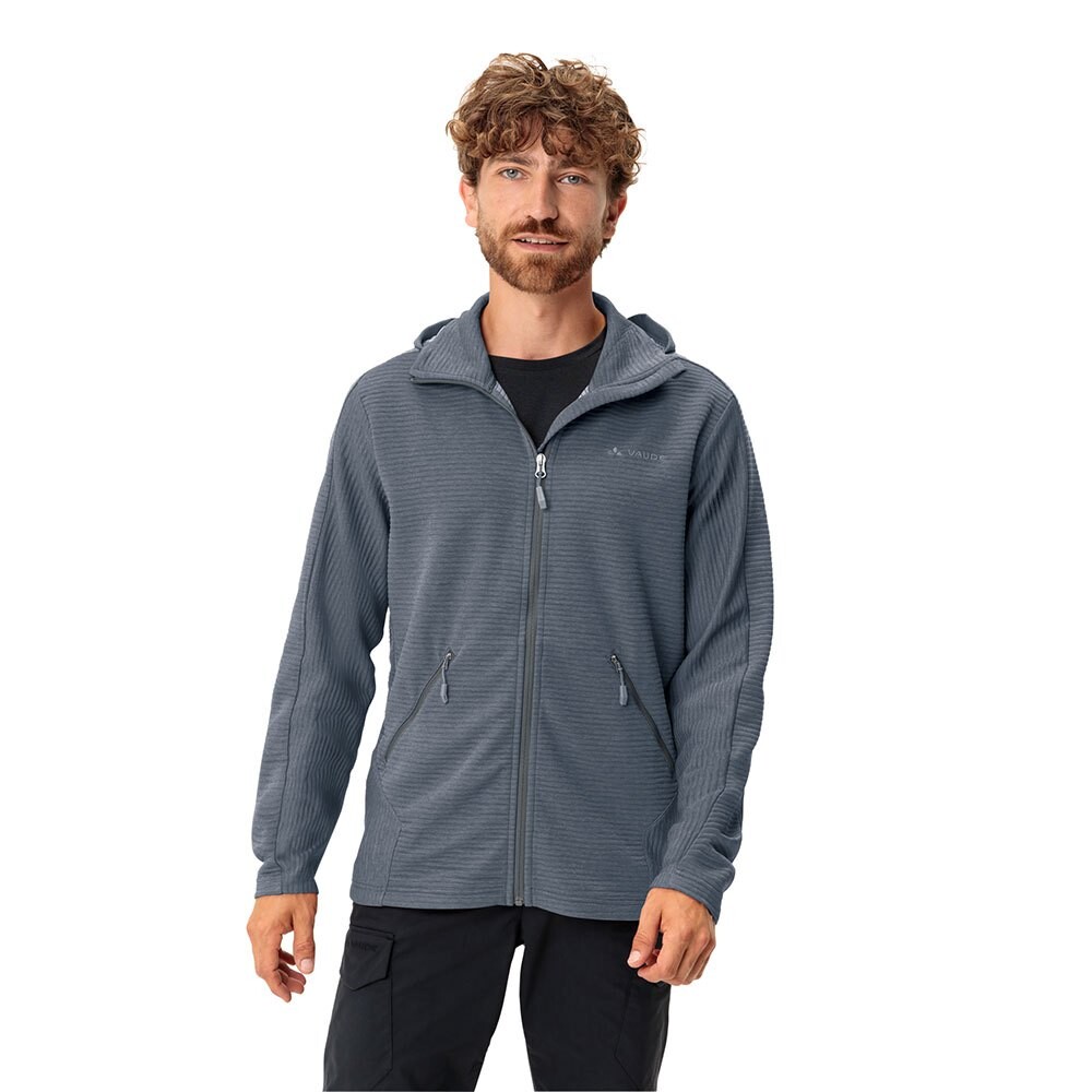 

Флис VAUDE Hemsby II Hooded, серый