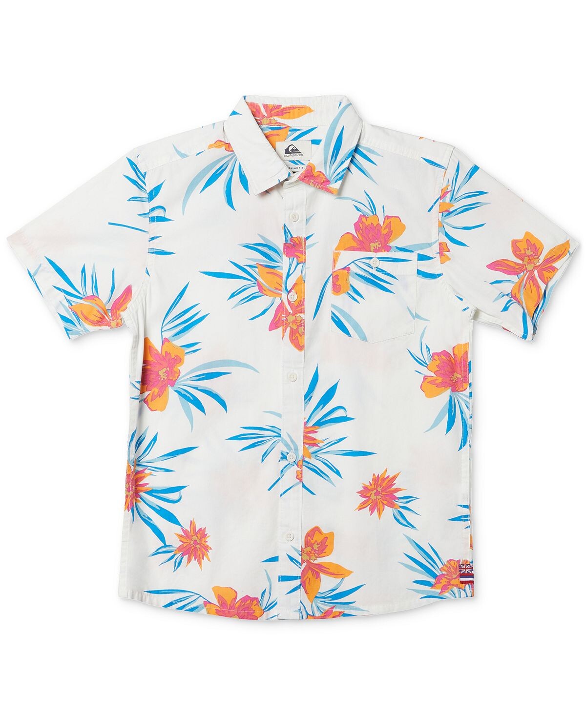 

Рубашка из ткани с цветочным принтом Big Boys Hawaii Bloom Quiksilver