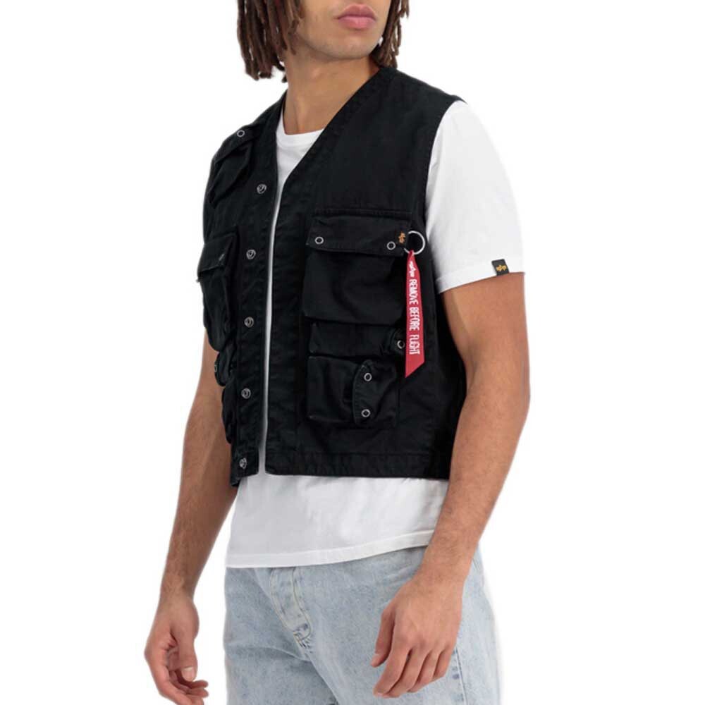 

Жилет Alpha Industries Military, черный