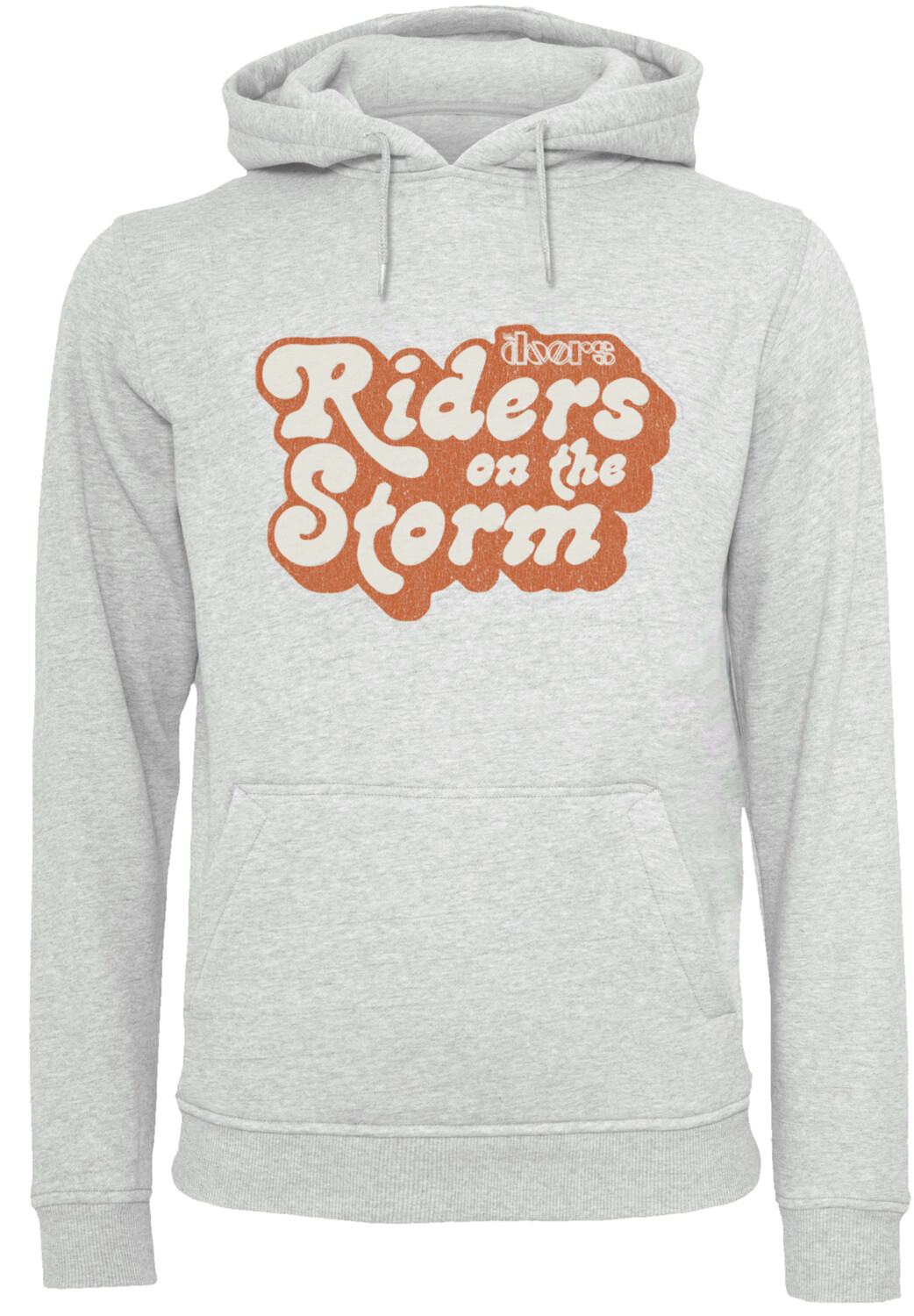 

Пуловер F4NT4STIC Hoodie The Doors Music Band Riders on the Storm Logo, цвет grau meliert
