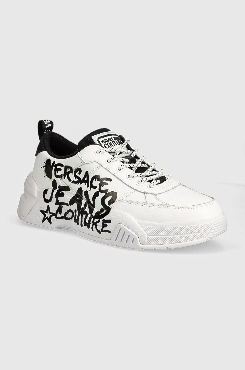 

Кожаные кроссовки Versace Jeans Couture Stargaze, белый