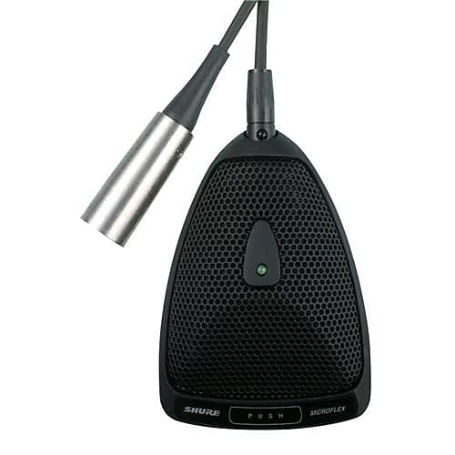 

Конденсаторный микрофон Shure MX393/C Microflex Cardioid Boundary Mic with 12' 3-Pin XLR Cable