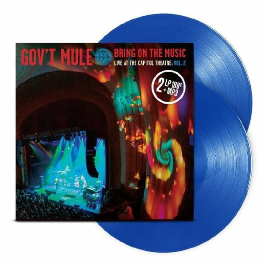 Виниловая пластинка Gov't Mule - Bring On The Music (Live At The Capitol Theatre). Volume 2 (синий винил)