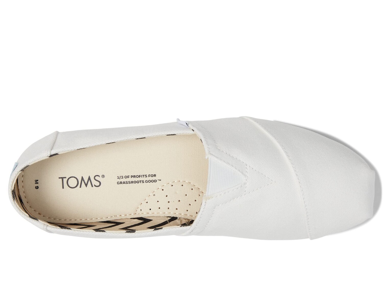 

Лоферы TOMS Classic Alpargata, белый