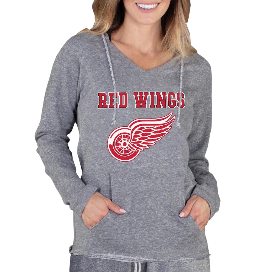 

Толстовка Concepts Sport Detroit Red Wings, серый