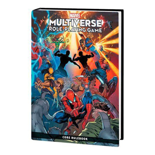 5pcs blue monsters miniatures board game role playing figures model toys Книга Marvel Multiverse Role-Playing Game: Core Rulebook