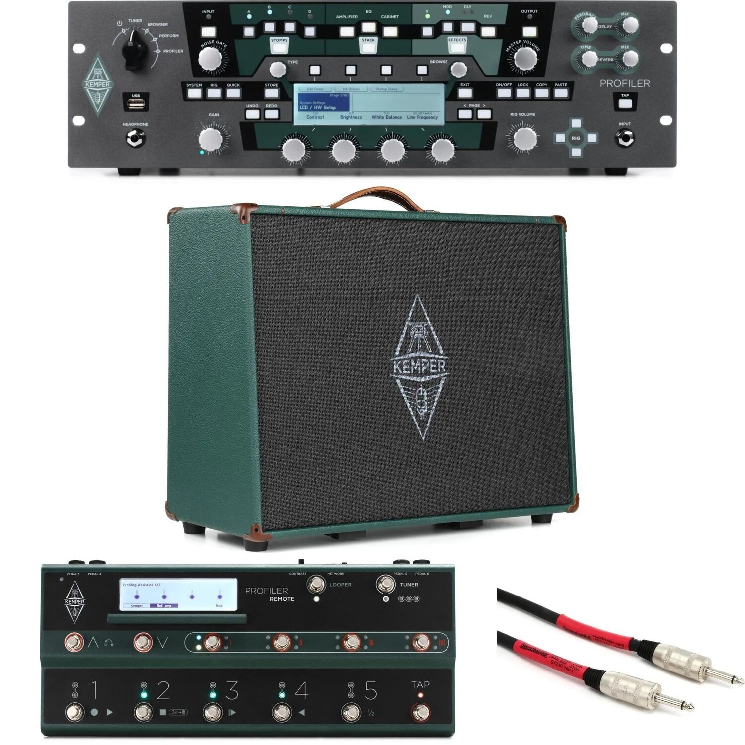 

Новый комплект Kemper Profiler Power Rack, 600 Вт, монтируемый в стойку, комплект головки усилителя профилирования