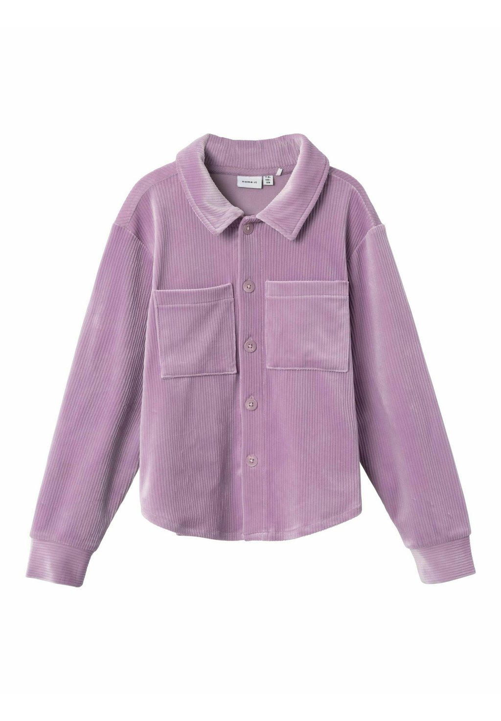 Легкая куртка Overshirt Name it, цвет lavender mist