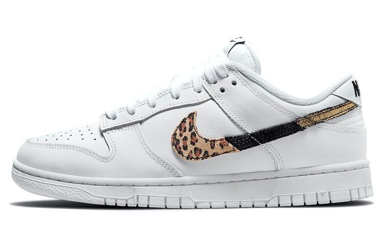

Низкие кроссовки Nike Wmns Dunk Low Animal Print Белые женские