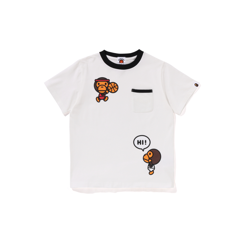 

Детская футболка A Bathing Ape, белый