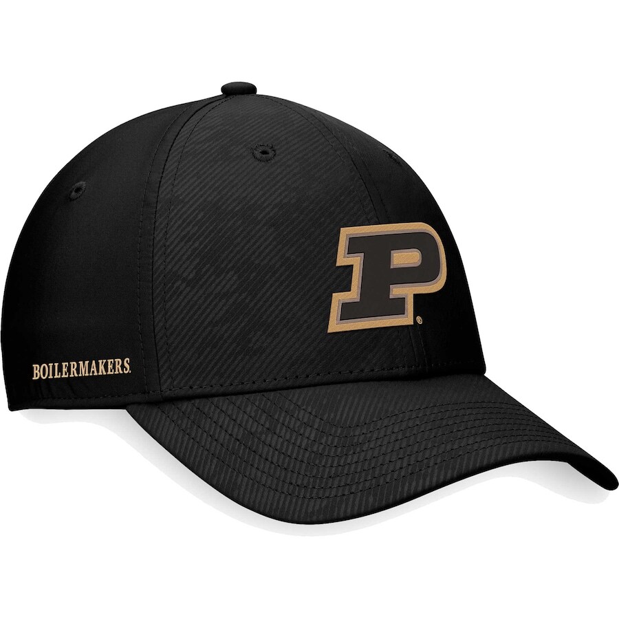 

Бейсболка Top of the World Purdue Boilermakers, черный