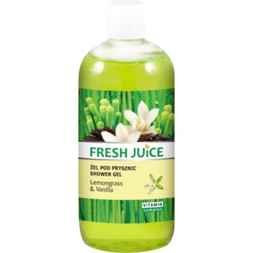 

Крем-гель для душа Лемонграсс и Ваниль, 500 мл Fresh Juice