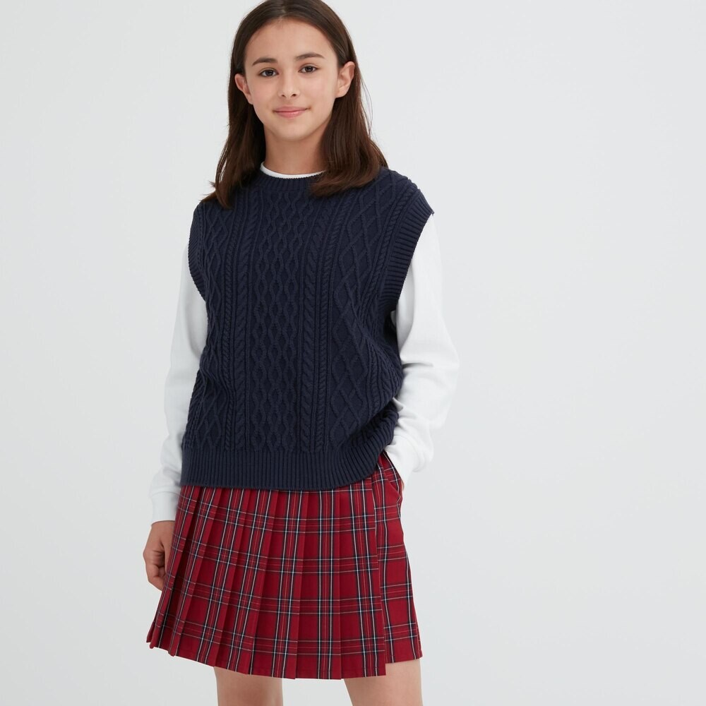 

Жилет Uniqlo для девочек, темно-синий