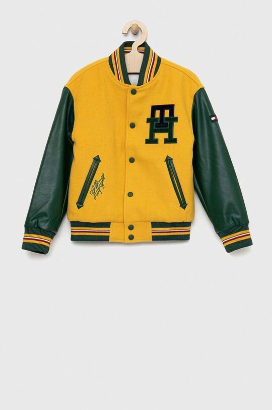 

Детская куртка Tommy Hilfiger, желтый