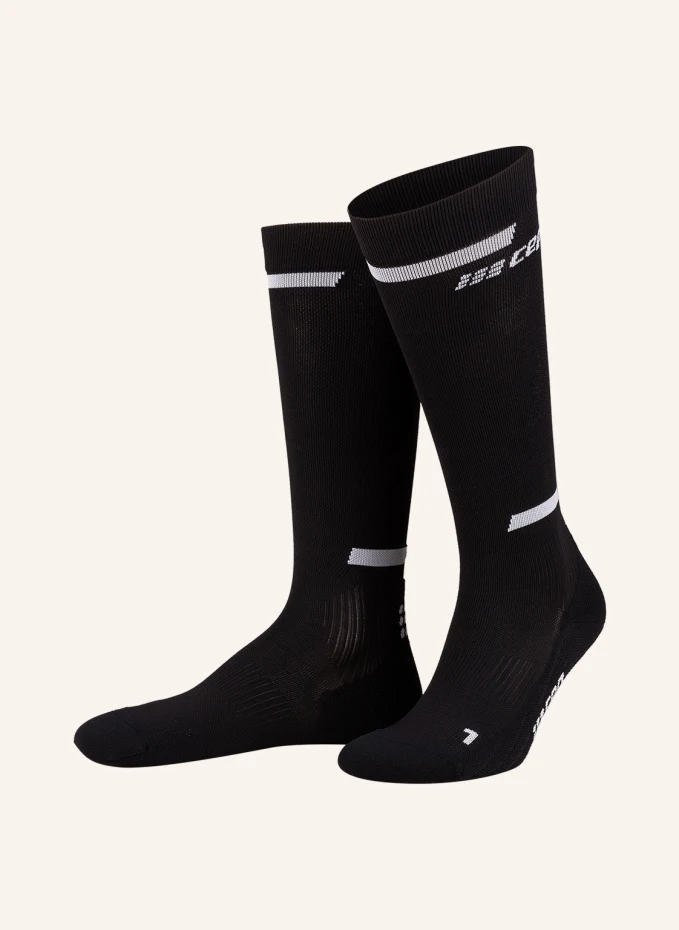 Носки для бега the run compression socks 4 0 Cep, черный