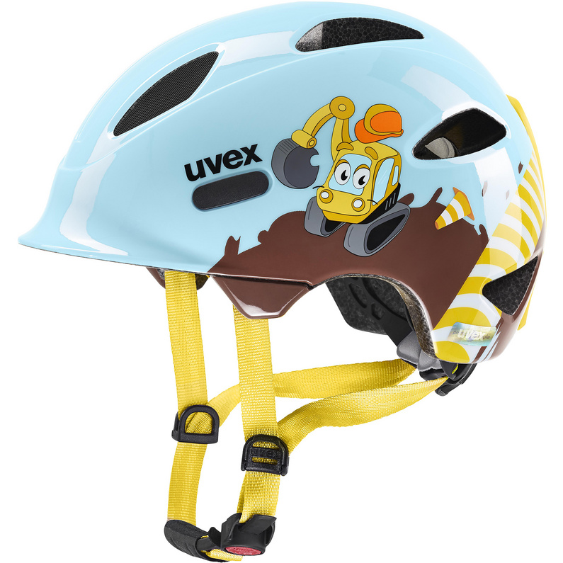 шлем велосипедный детский uvex 4 желтый Детский велосипедный шлем Oyo Style Uvex, синий