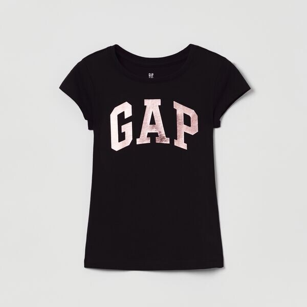 

Футболка из хлопка с логотипом из фольги Gap, коричневый